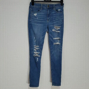 AMERICAN Eagle size 6 super stretch 30x30 high rise jeggings